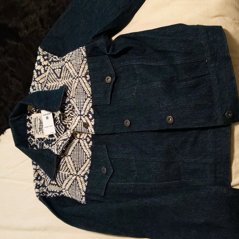 FRENCH FRINGE TRUCKER JACKET